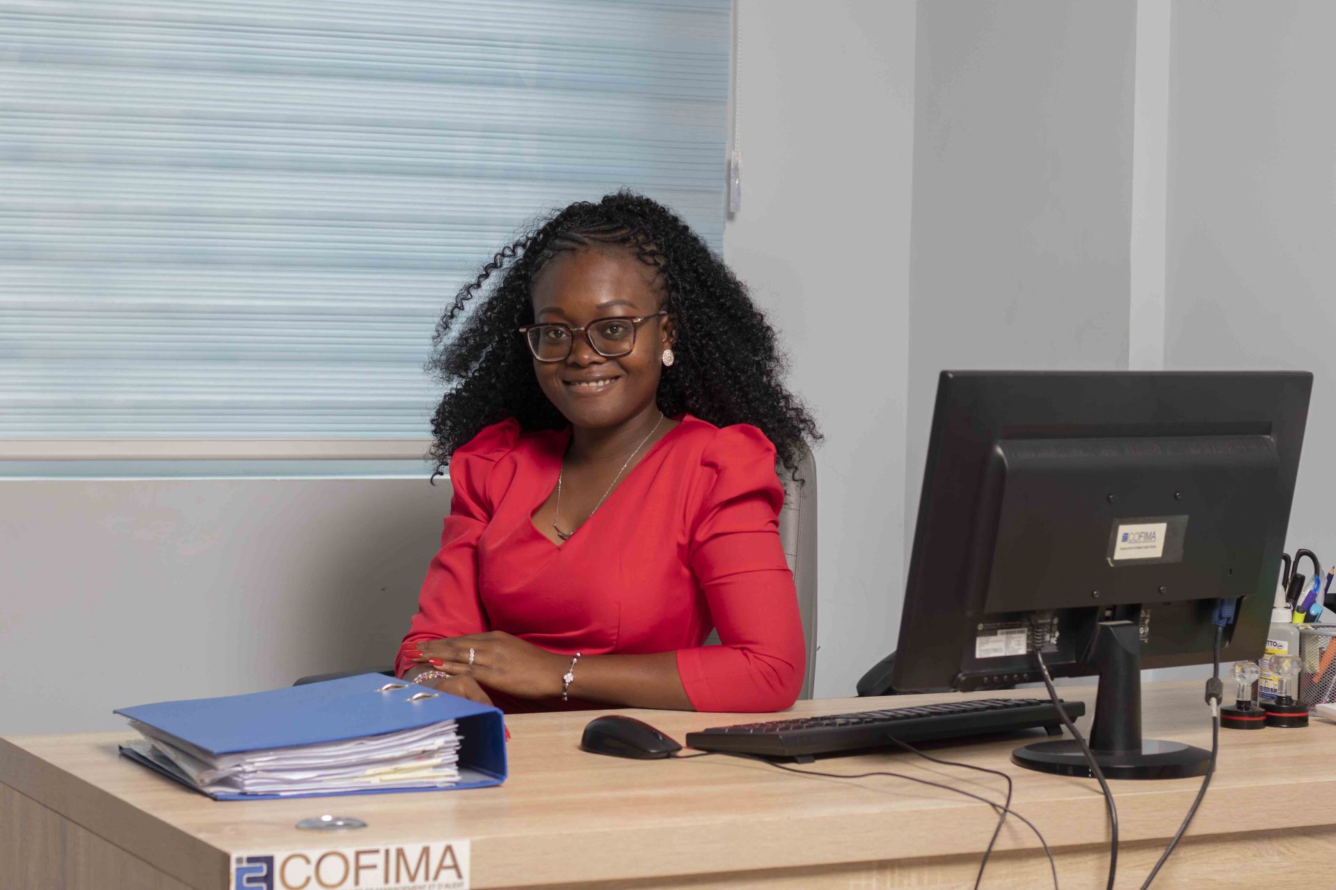 Une collaboratrice de COFIMA International