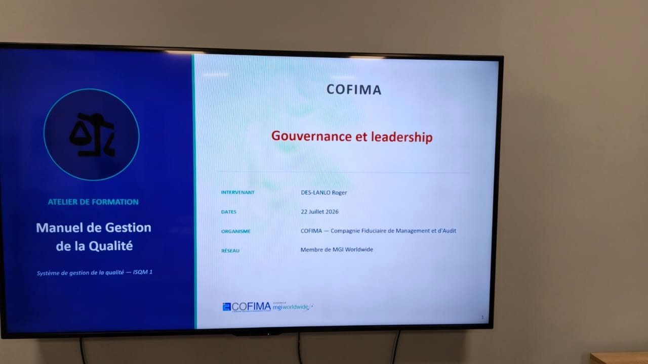 Renforcement des capacités du personnel chez COFIMA